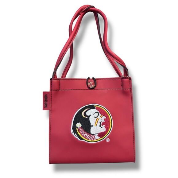 Alan Stuart Florida State University Maroon Tote with Embroidered Seminole Logo - Picture 1 of 10